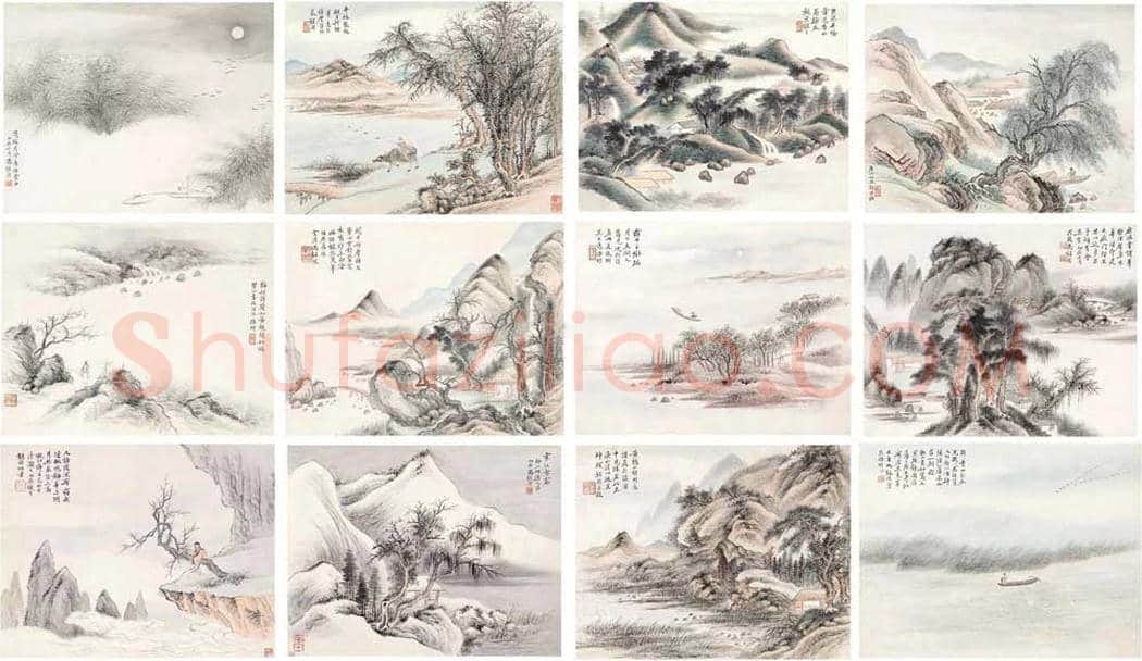 冯超然山水画拍卖价格及欣赏 | 书画学堂