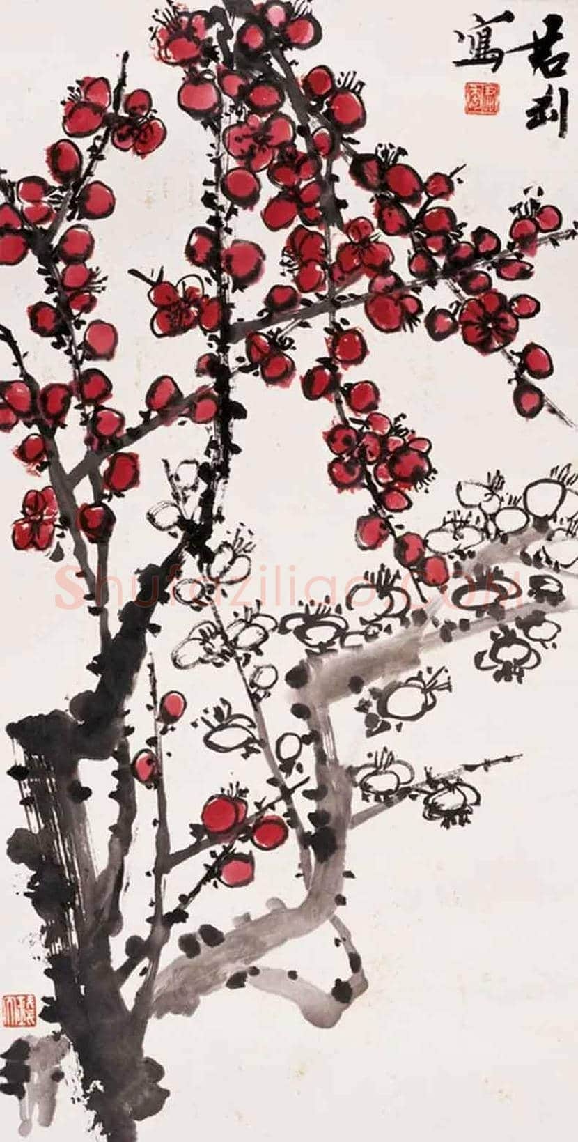 钱君陶作品欣赏 | 书画科普