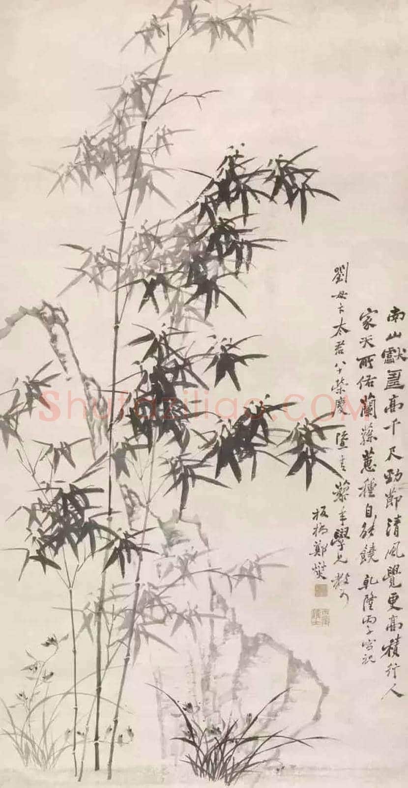 郑板桥笔下的竹子,养心又养性 | 书画科普