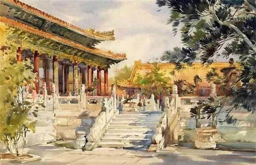 华宜玉水彩作品欣赏 | 书画讲解
