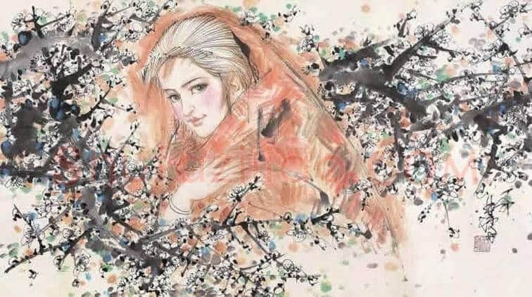 林墉精品水墨人物作品欣赏 | 书画讲解