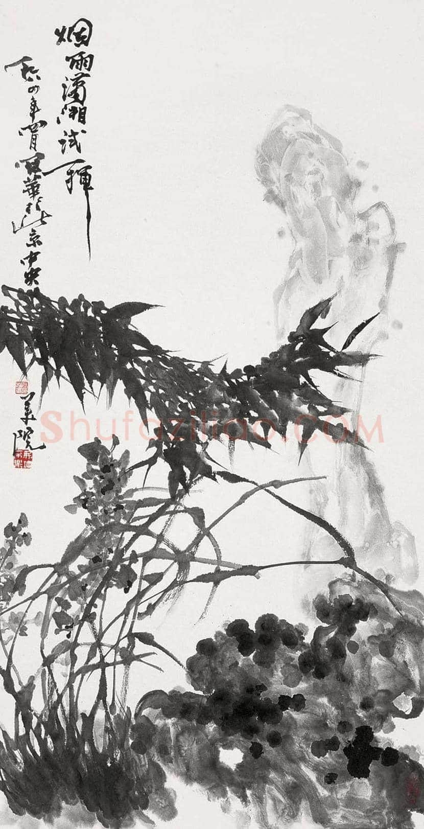 高冠华花鸟画作品欣赏 | 书画常识