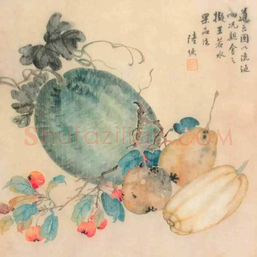 陆恢花鸟画作品欣赏 | 书画讲解