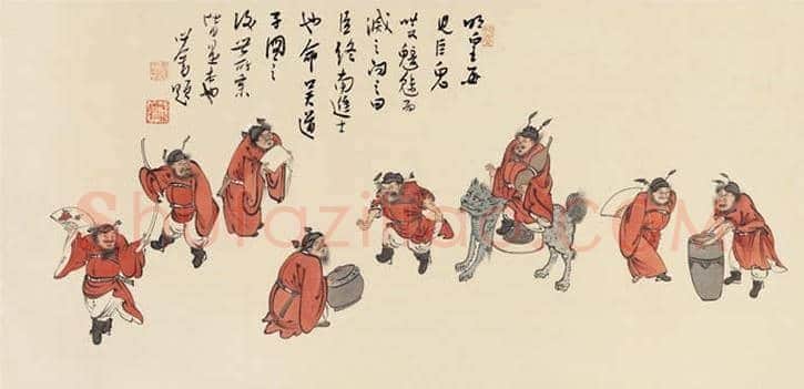 溥儒画钟馗，妙趣横生 | 书画科普