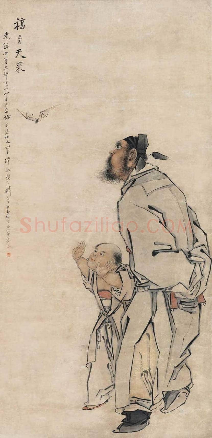 钱慧安作品欣赏 | 书画资料