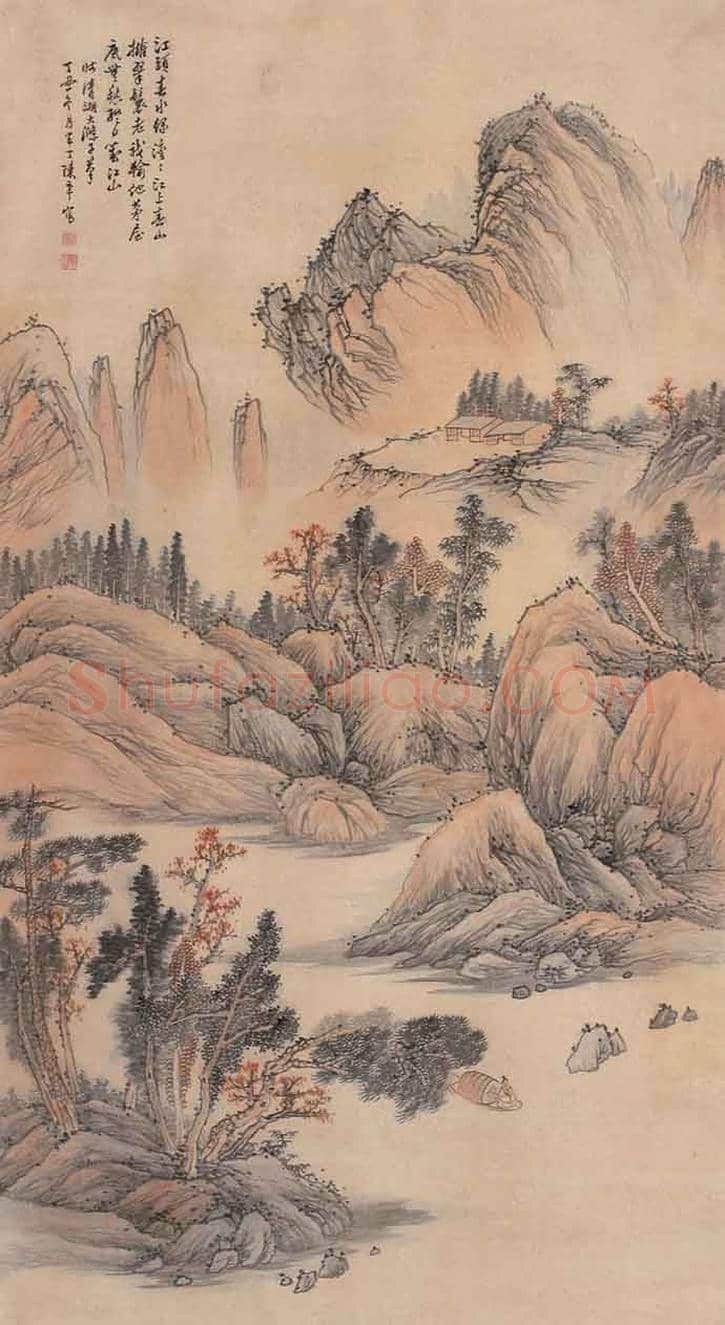 陈半丁山水画欣赏 | 书画知识