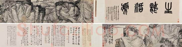 石涛作品成交价格，石涛山水画多少钱一平尺？ | 书画文摘