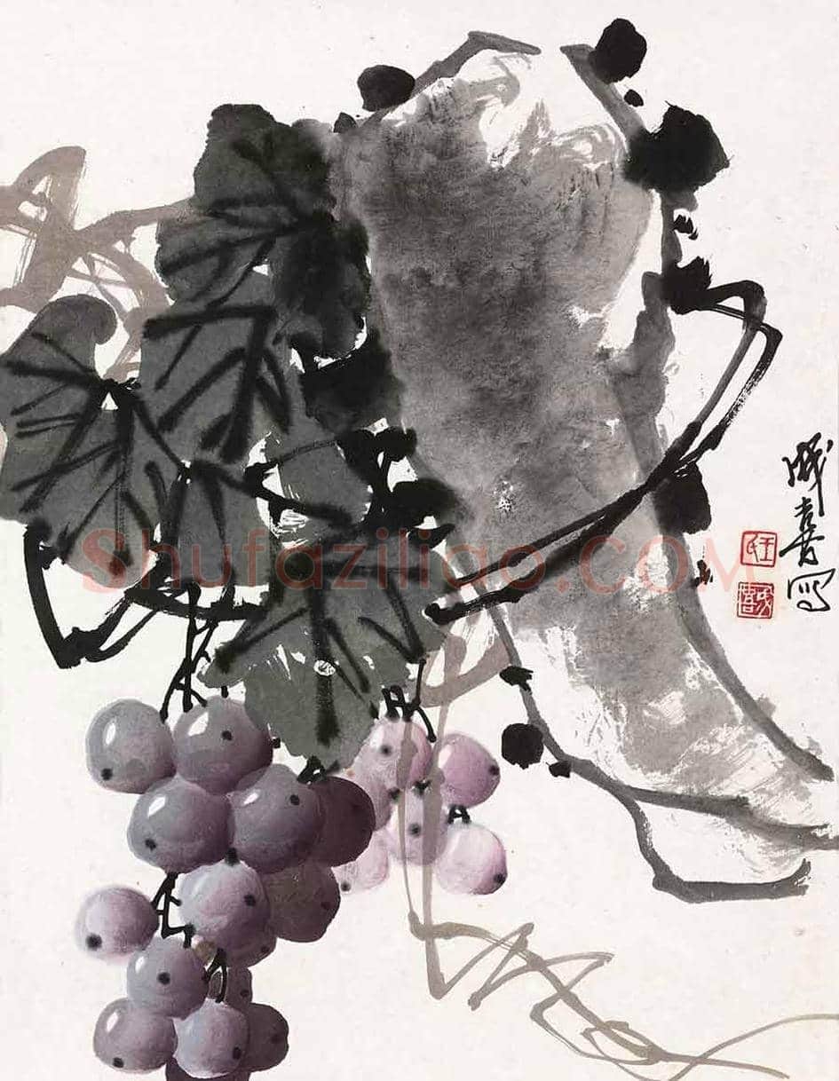 王成喜写意葡萄欣赏 | 书画科普