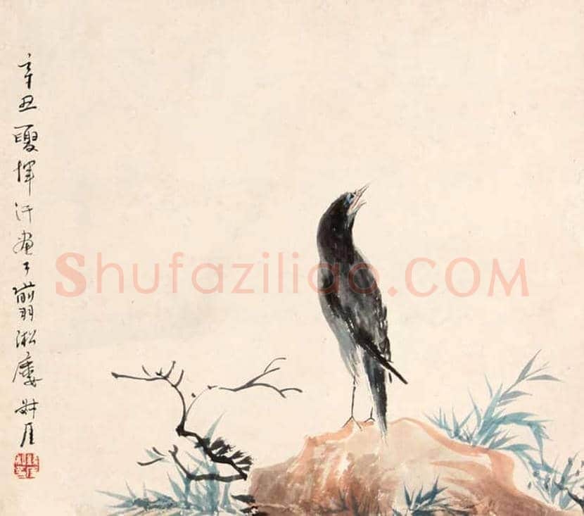 钱瘦铁花鸟画作品欣赏 | 书画讲解