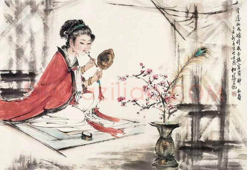 白伯骅笔下的美女 | 书画科普