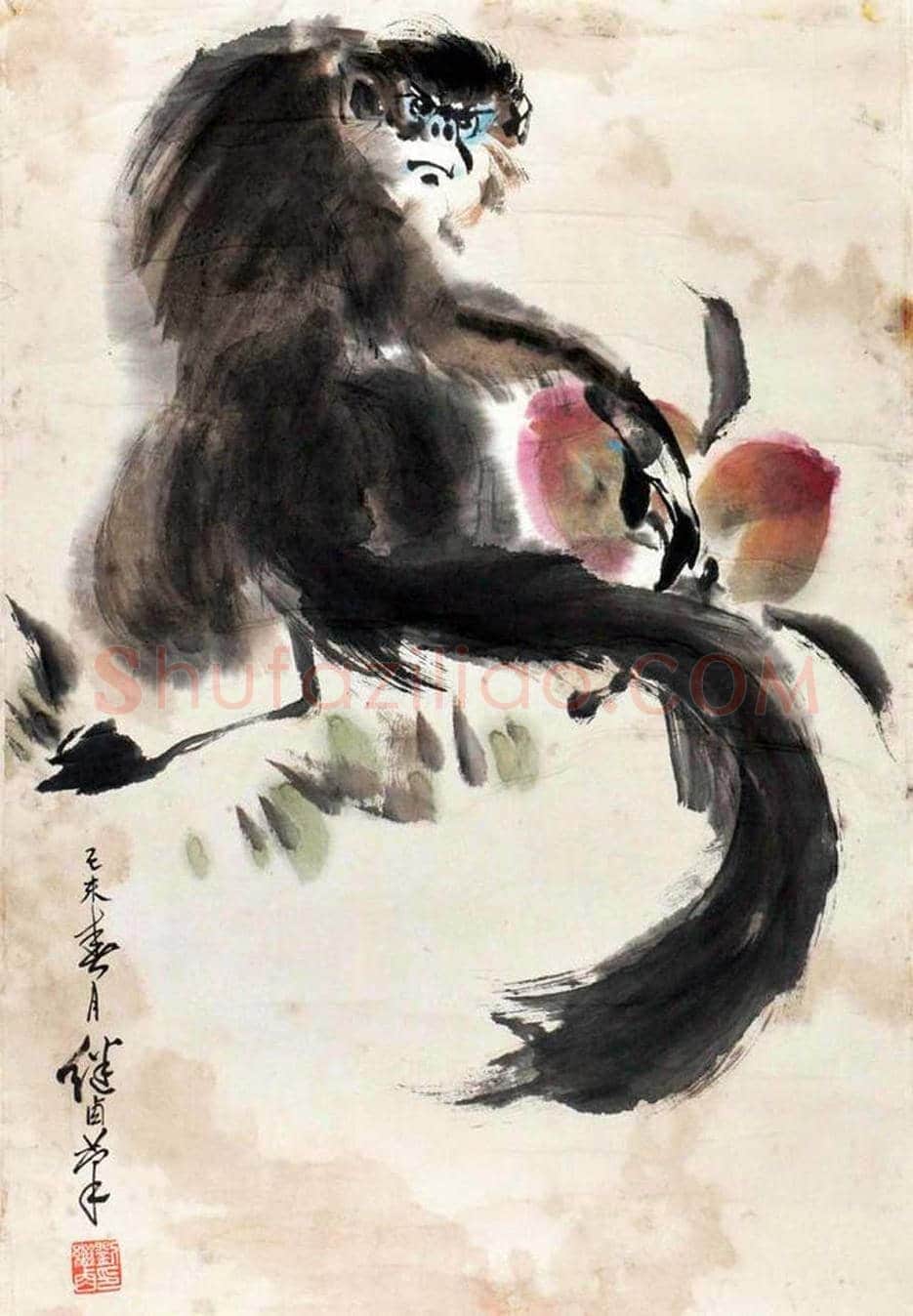 刘继卣动物画作品欣赏 | 书画学堂