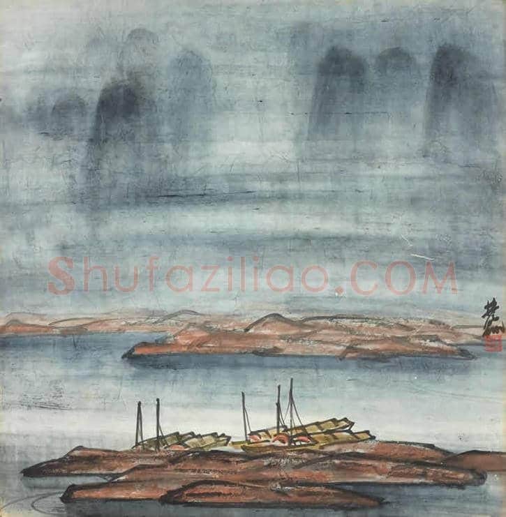 林风眠苏天赐作品亮相南京！ | 书画资料