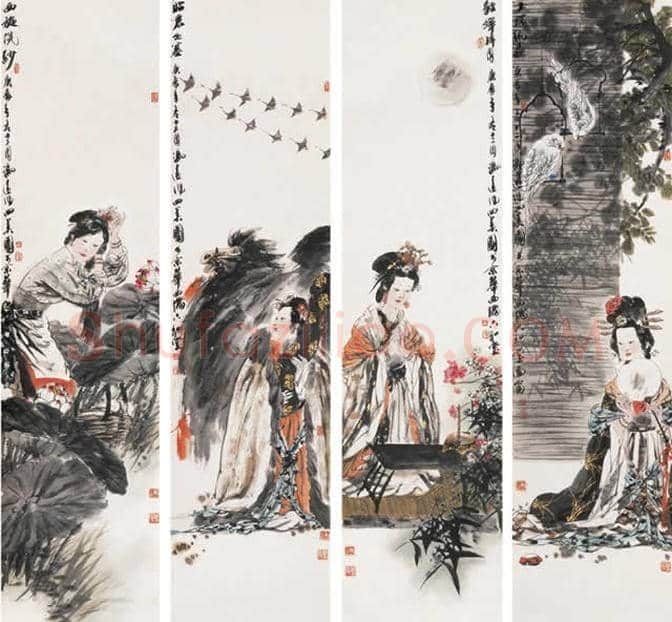 冯远作品欣赏【值得珍藏】 | 书画学堂