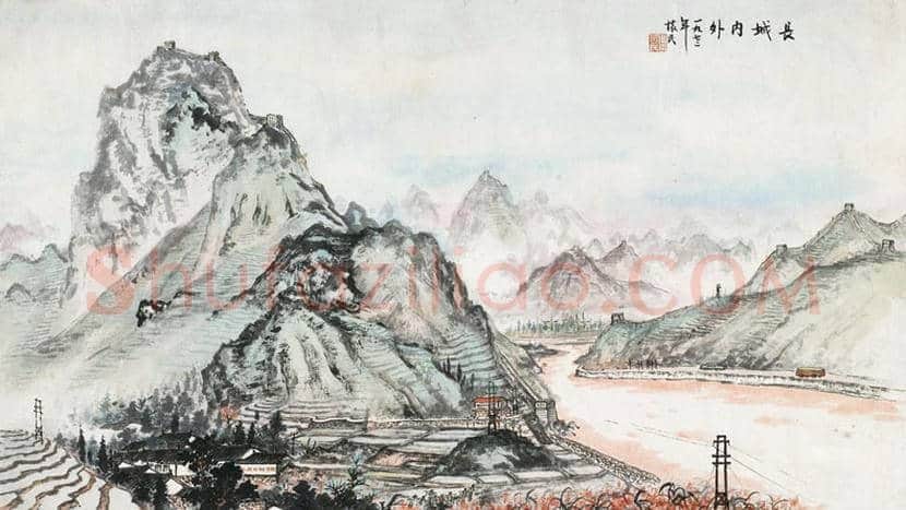 周怀民山水画作品欣赏 | 书画科普