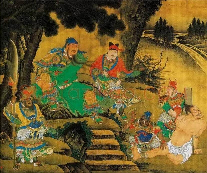 商喜《关羽擒将图》欣赏 | 书画讲解