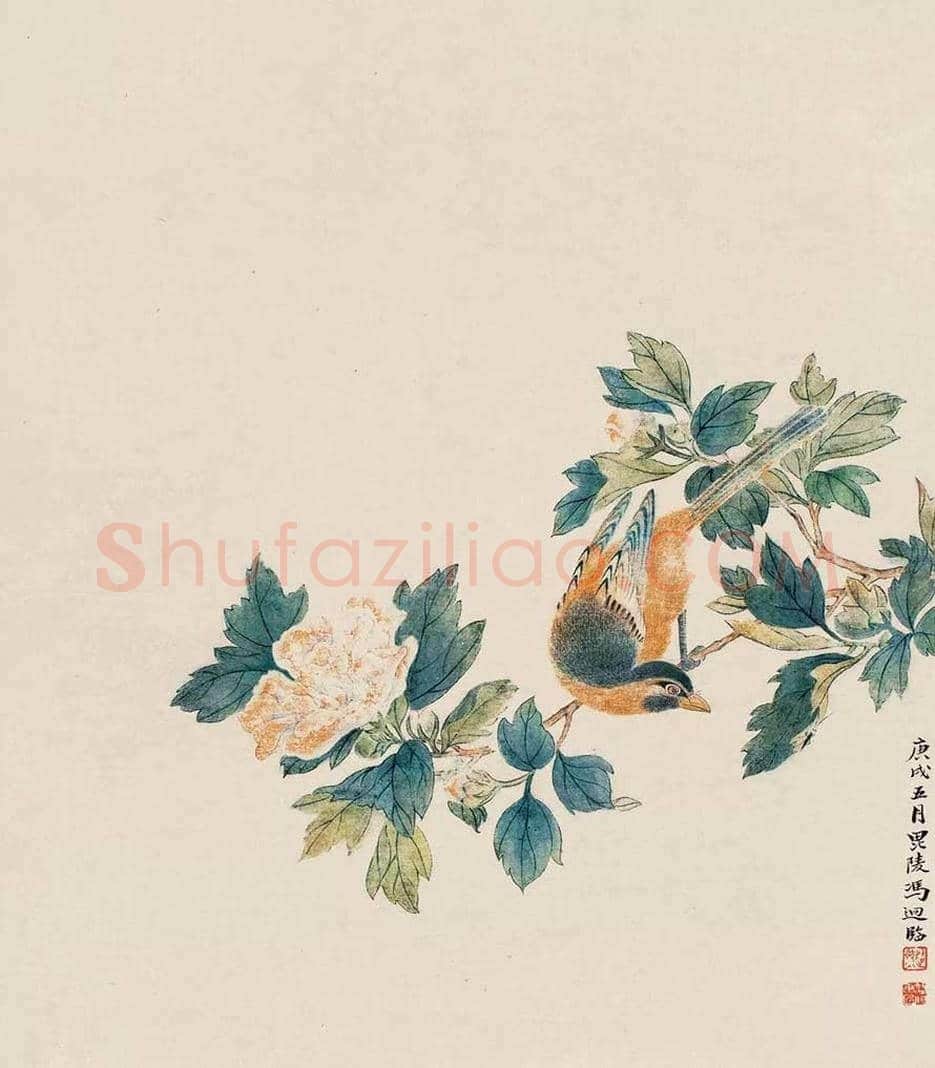 冯超然花鸟作品欣赏 | 书画科普