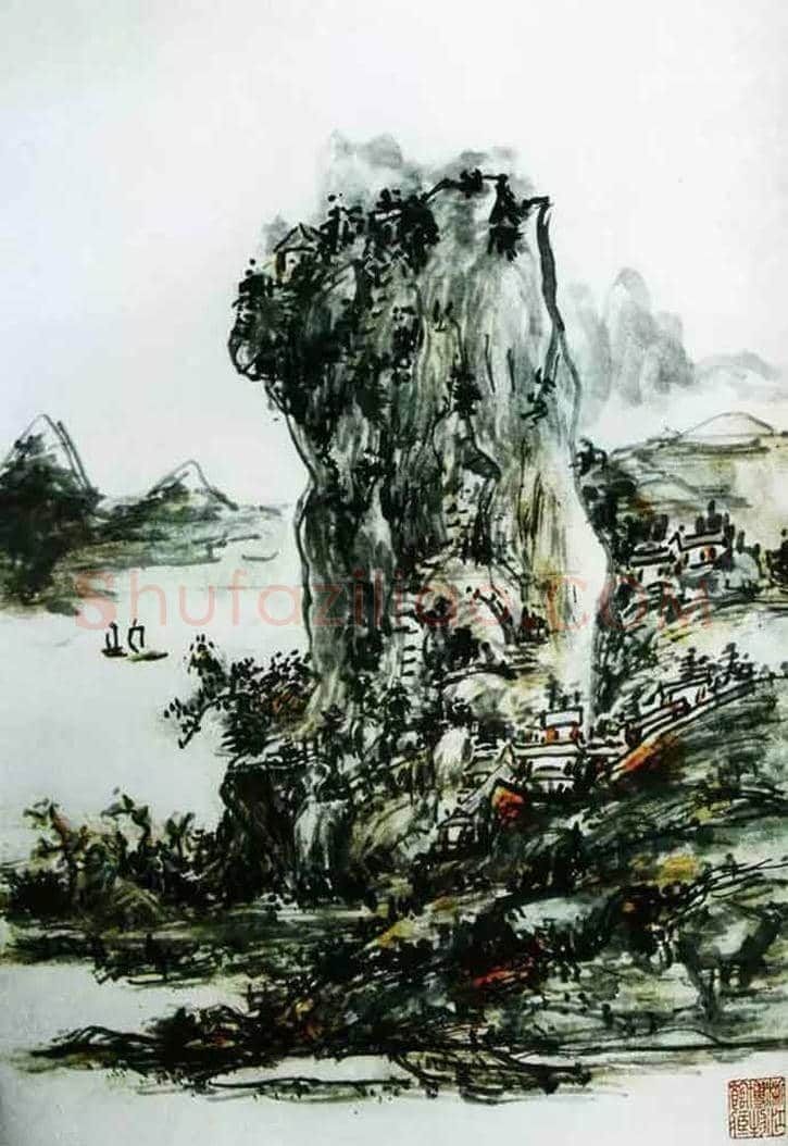 黄宾虹笔下的山水，百看不厌！ | 书画文摘