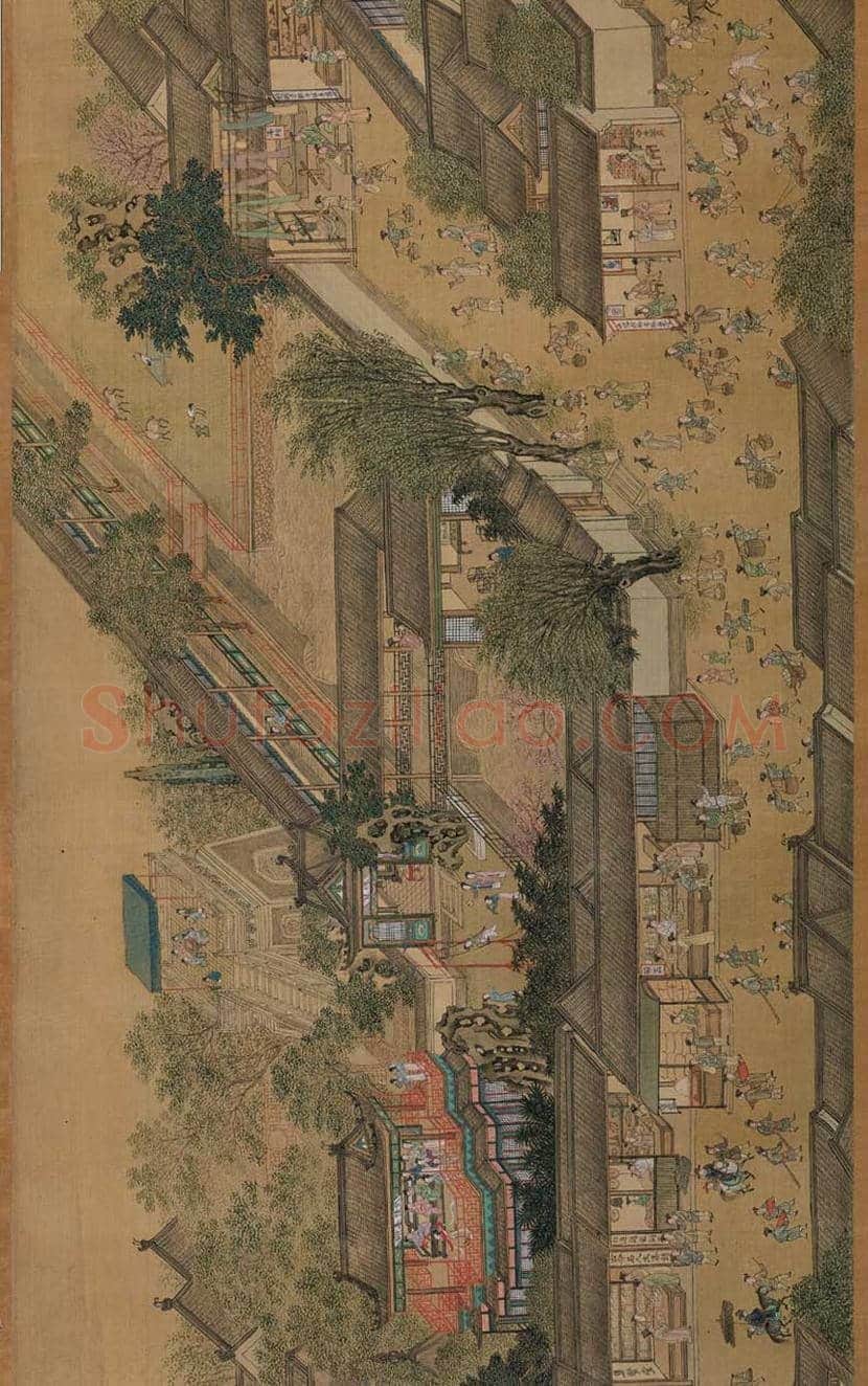 仇英《清明上河图》 欣赏 | 著名国画图片