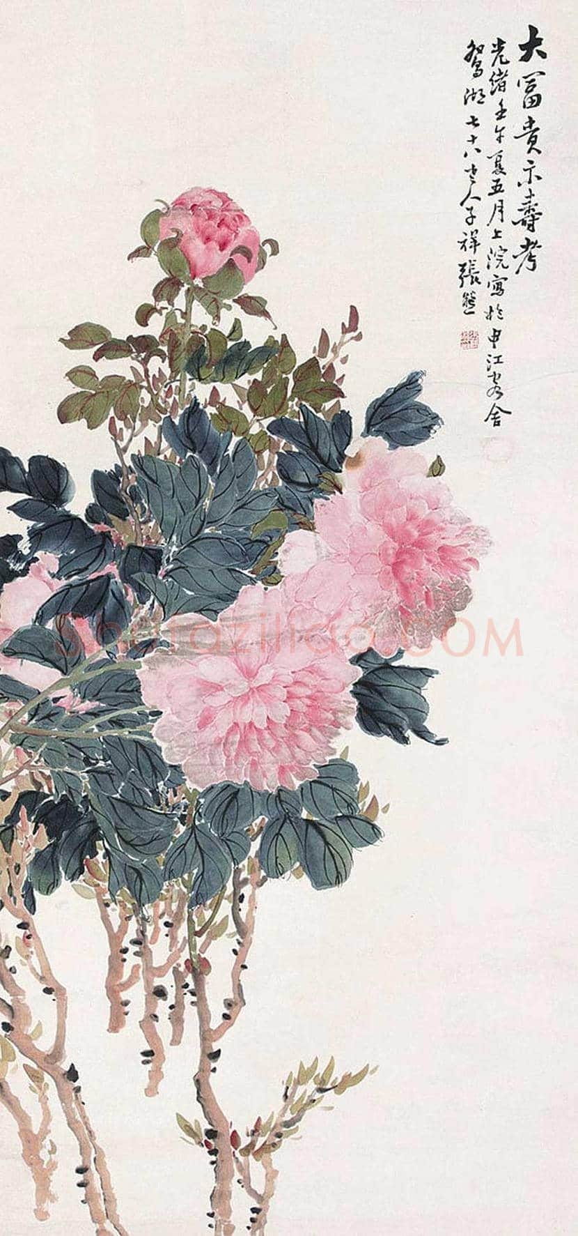 张熊花鸟画作品欣赏 | 书画常识