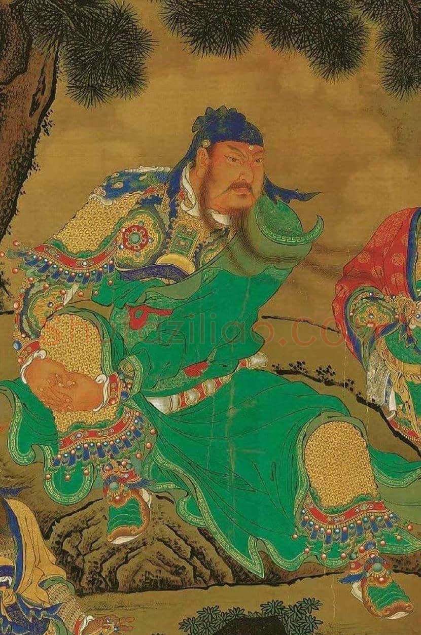 商喜《关羽擒将图》欣赏 | 书画讲解
