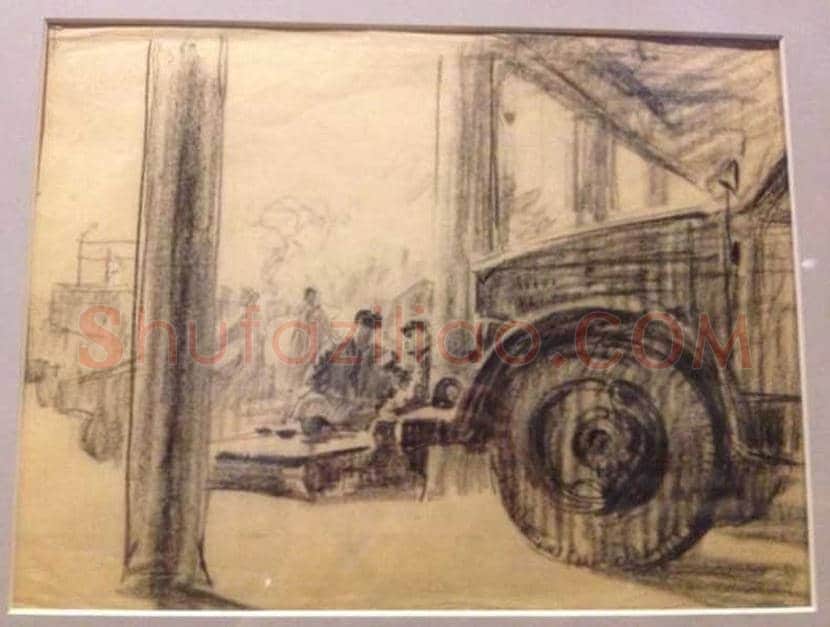 韦启美先生素描作品欣赏 | 书画科普