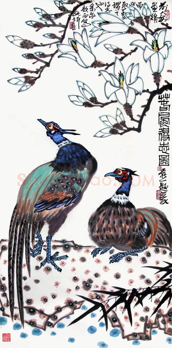 李燕作品欣赏【高清大图】 | 书画讲解