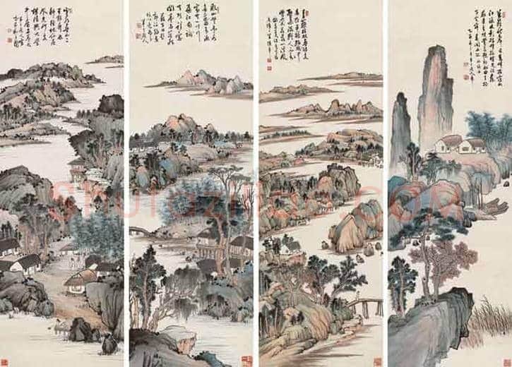 陈半丁山水画欣赏 | 书画知识
