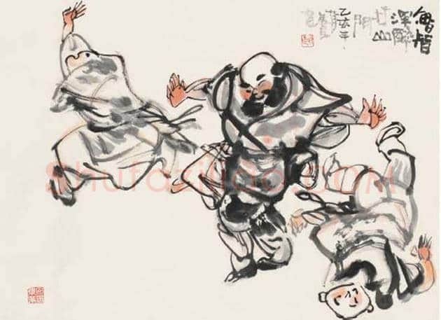 戏曲人物画名家画作 | 书画学堂