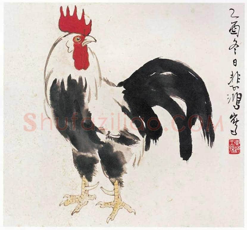 徐悲鸿十二生肖绘画 | 书画知识