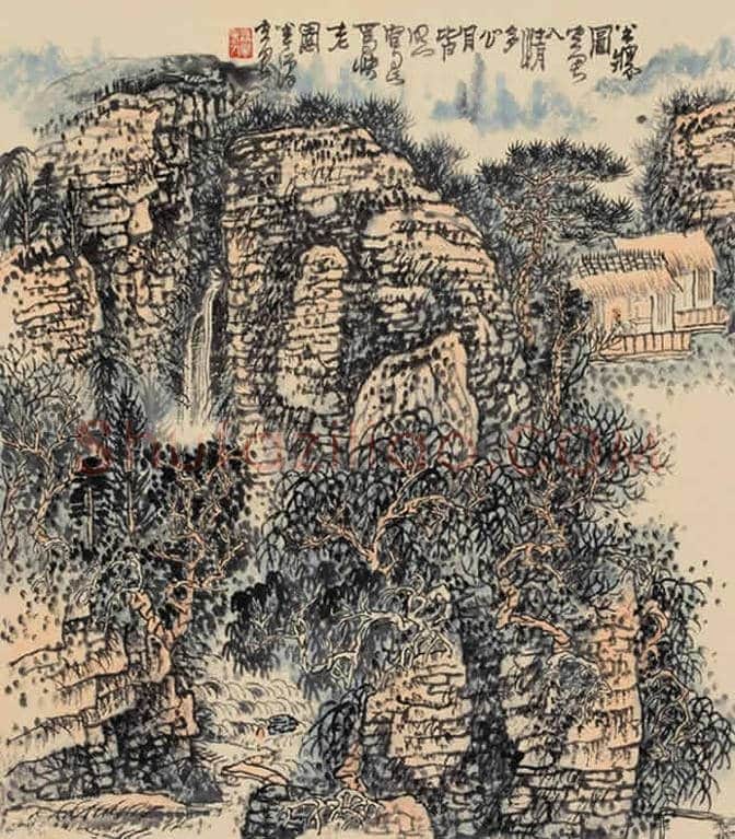 绘画奇人黄秋园作品欣赏(100幅) | 书画百科