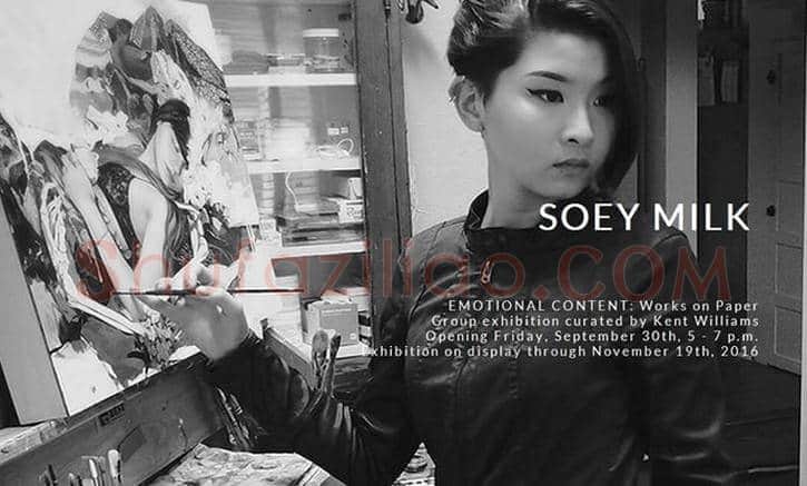 韩国女画家Soey.Milk绘画作品欣赏 | 书画资料