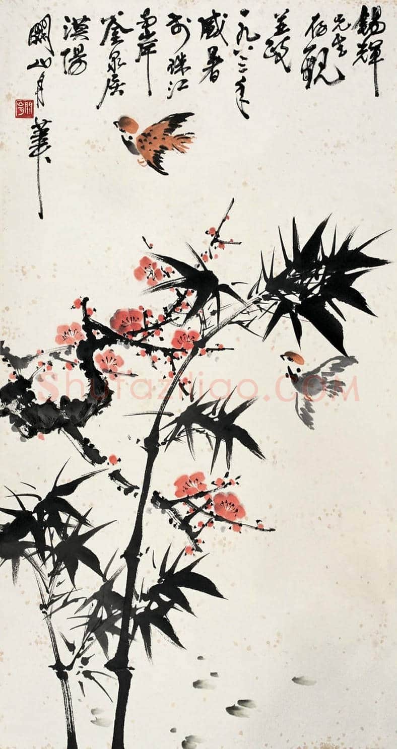 关山月花鸟画图赏 | 书画知识