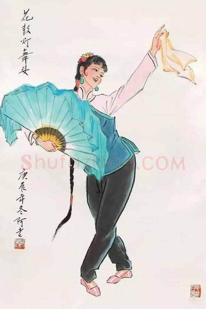 杨之光、阿老舞蹈人物画，各有千秋！ | 书画知识