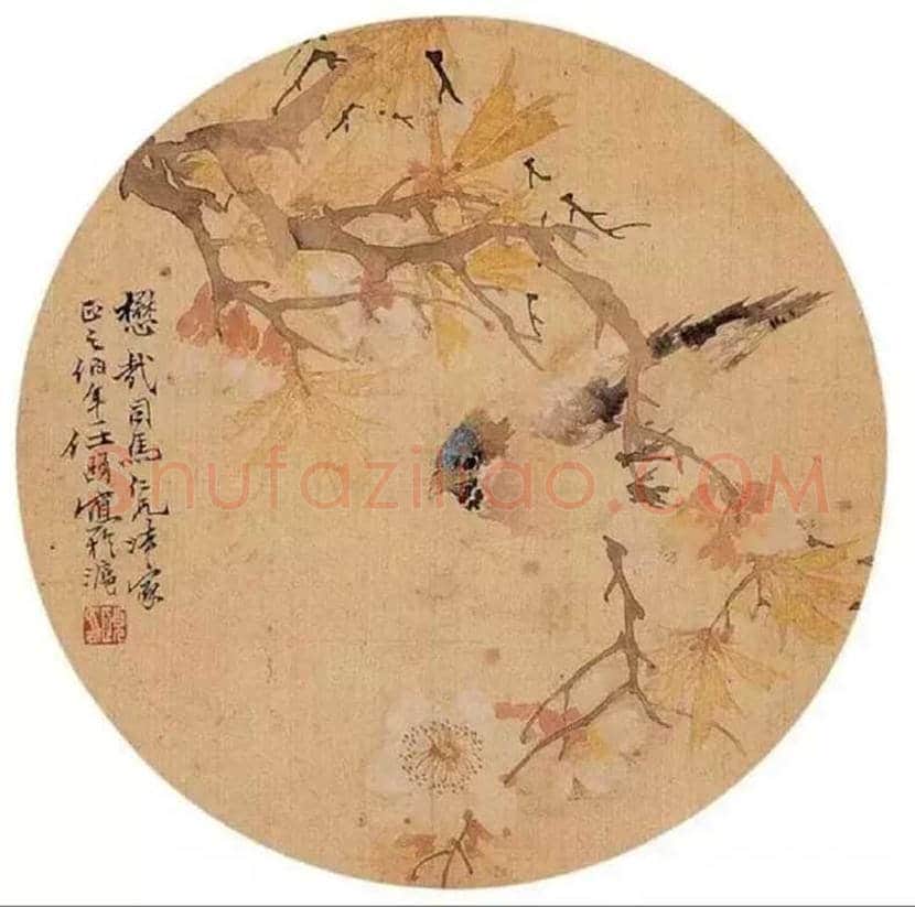 任伯年扇面作品欣赏 | 书画资料