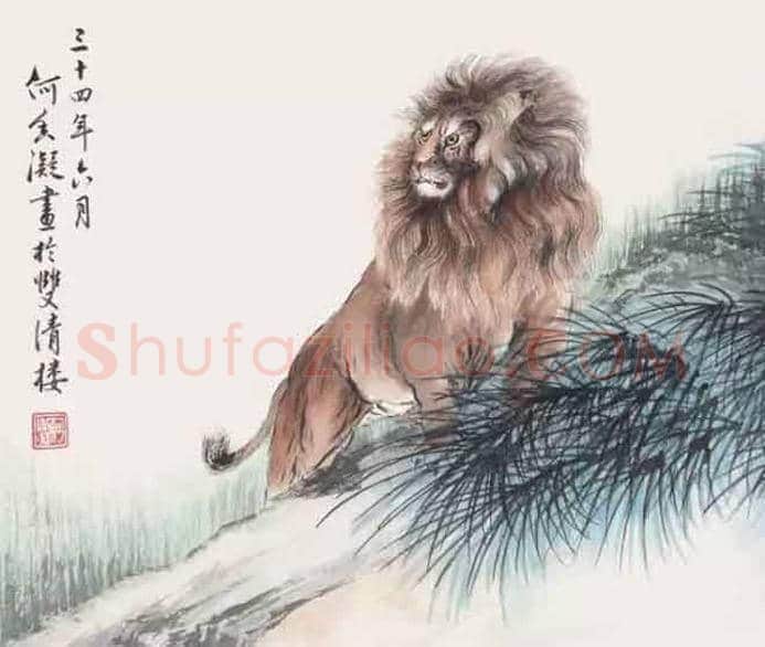 一代女杰何香凝作品欣赏 | 书画知识