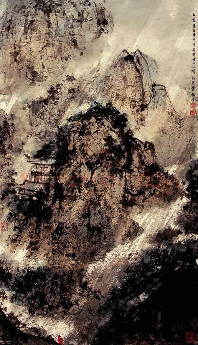 傅抱石山水画高清大图，美醉了！ | 书画科普