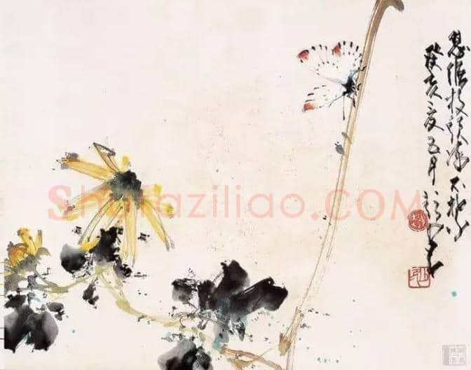 近现代名家画菊48幅！（值得收藏） | 书画知识