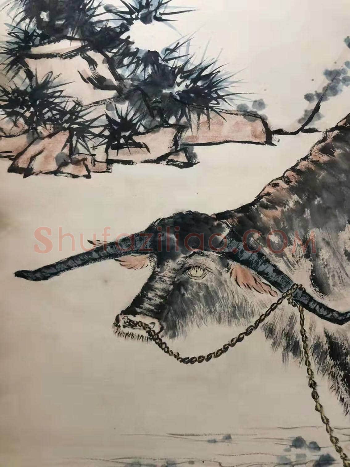 潘天寿作品《耕罢》，典藏首选！ | 国画赏析
