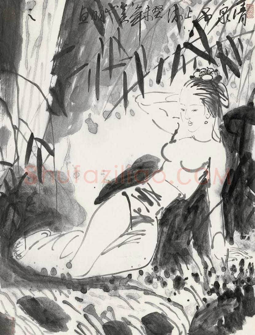 吴山明人物画作品欣赏 | 书画学堂