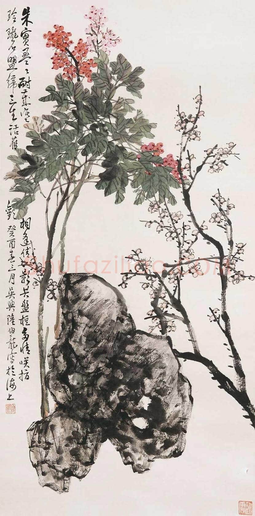 陆伯龙书画作品欣赏 | 书画资料