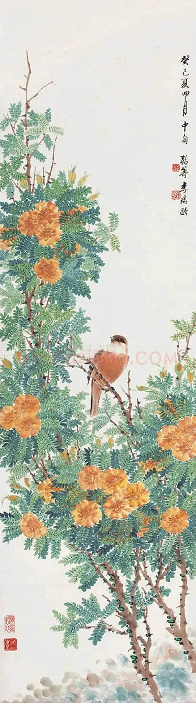 李鹤筹花鸟画作品欣赏 | 书画文摘