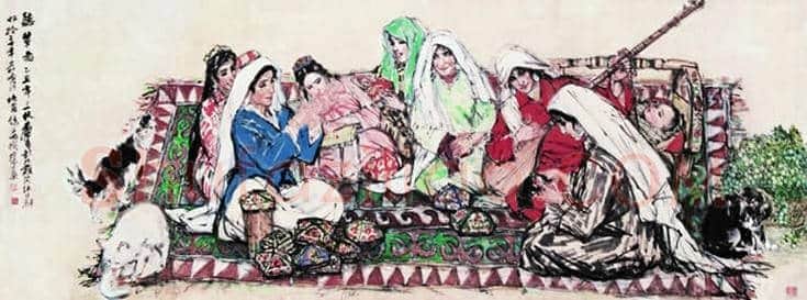 黄胄作品欣赏【高清大图】 | 书画知识