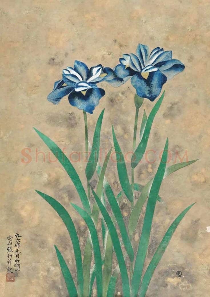 张仃水墨画作品欣赏 | 书画科普