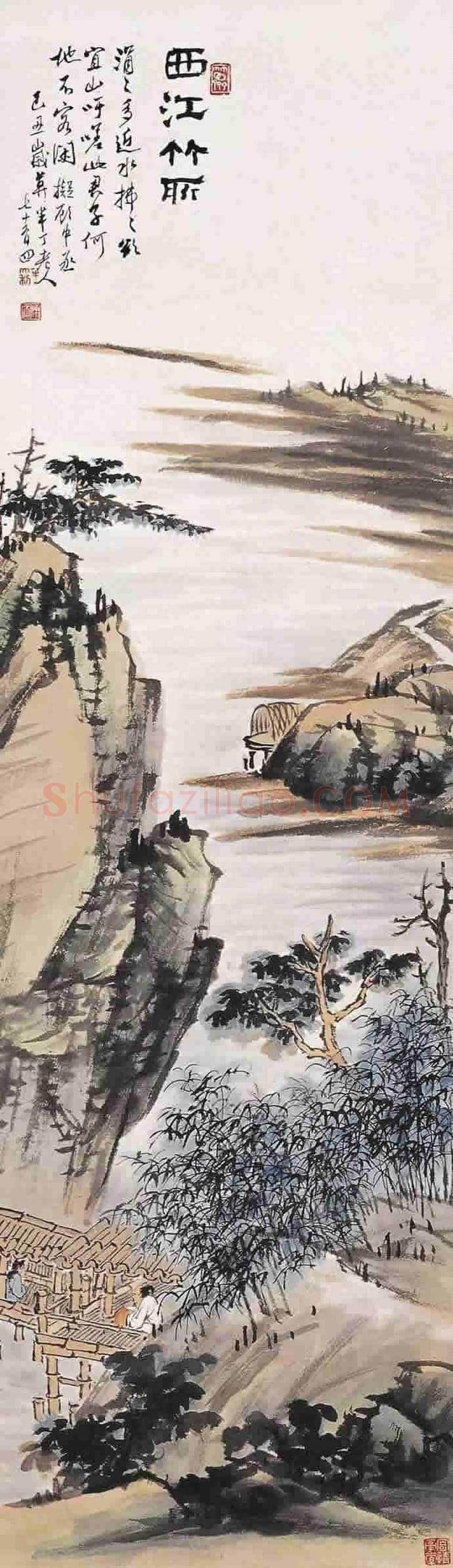 陈半丁山水画欣赏 | 书画知识