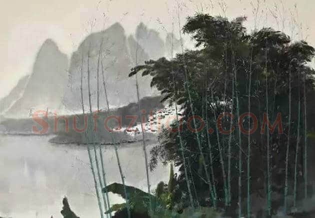 李可染、徐悲鸿、吴冠中等三位大师画漓江 | 书画学堂