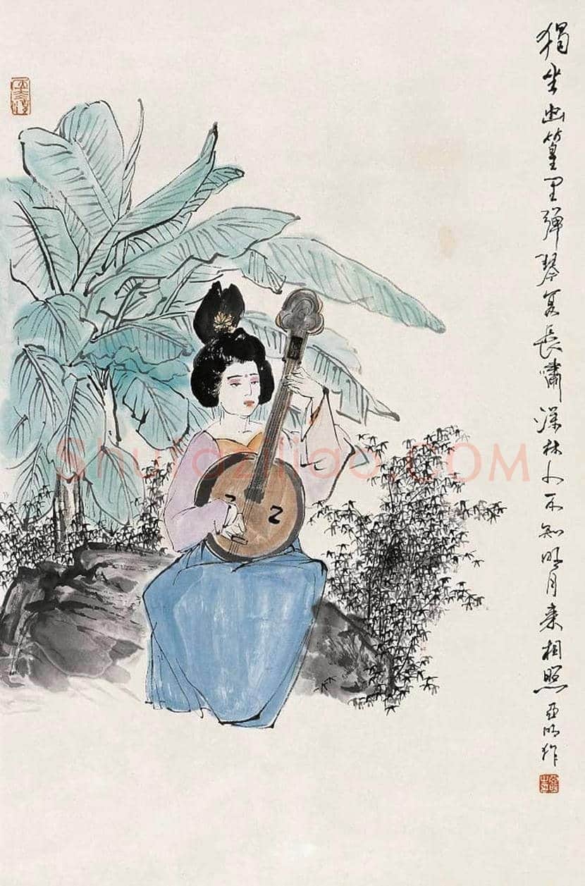 亚明人物画作品欣赏 | 书画知识