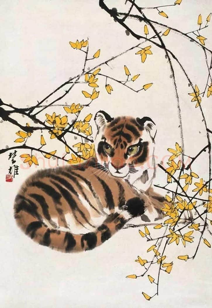 方楚雄工笔动物欣赏,很有乡土气息 | 书画资料