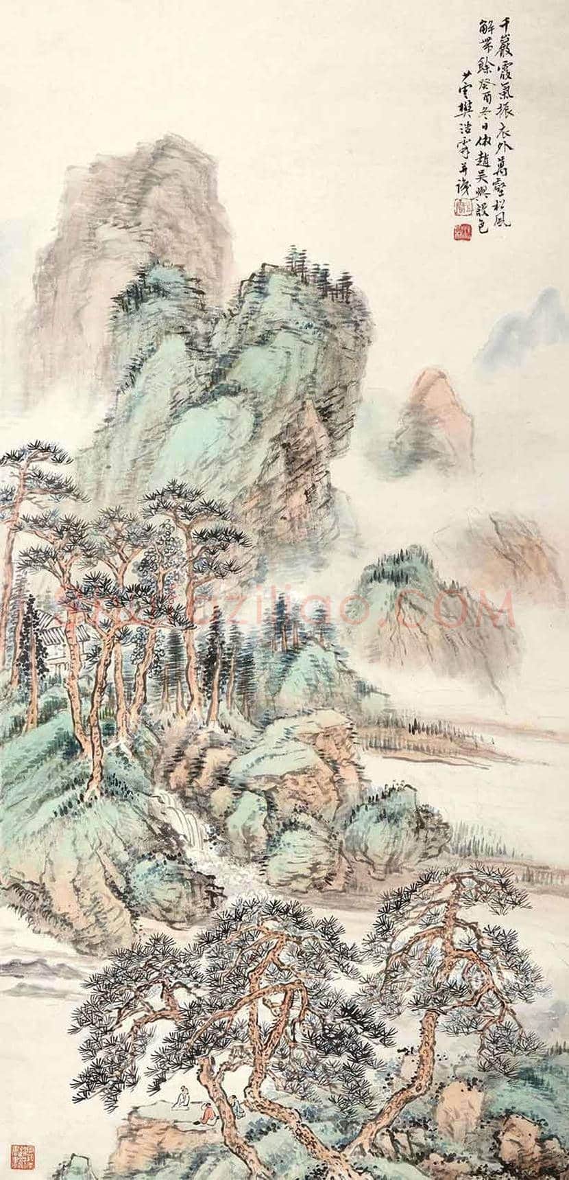 樊浩霖山水画欣赏 | 书画学堂
