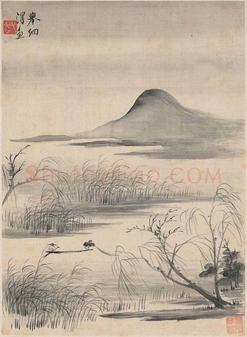 华嵒 《山水十二开》图赏 | 传世国画作品