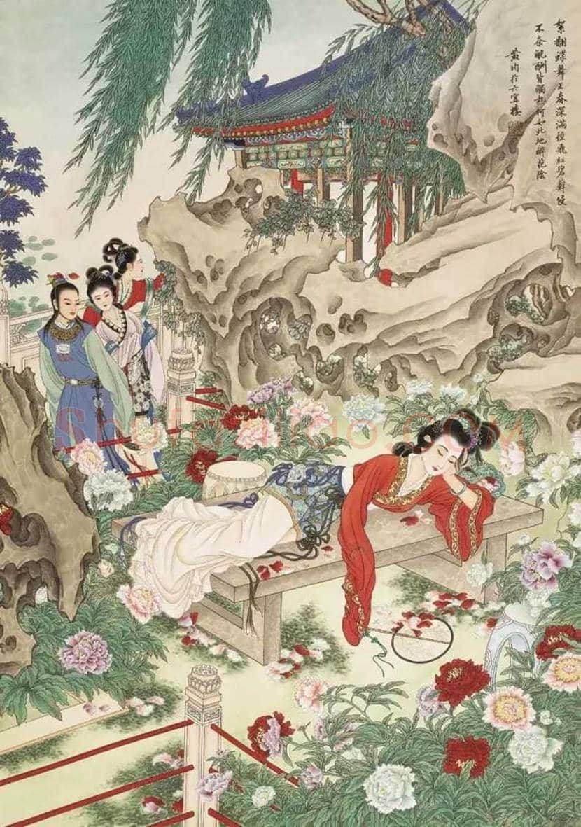 黄均工笔人物画欣赏 | 书画资料